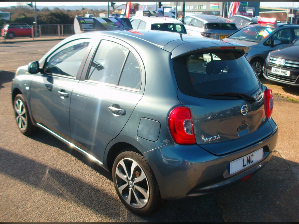 Nissan Micra 1.2 Tekna Hatchback GU64AWN Grey #4