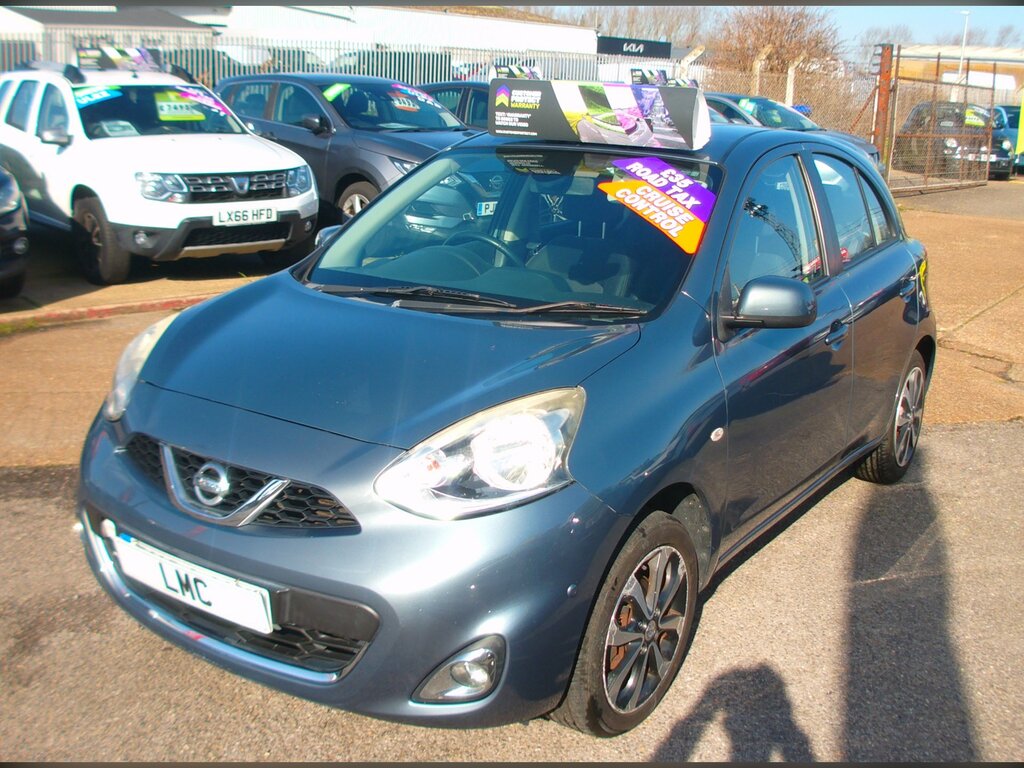 Nissan Micra 1.2 Tekna Hatchback GU64AWN Grey #3