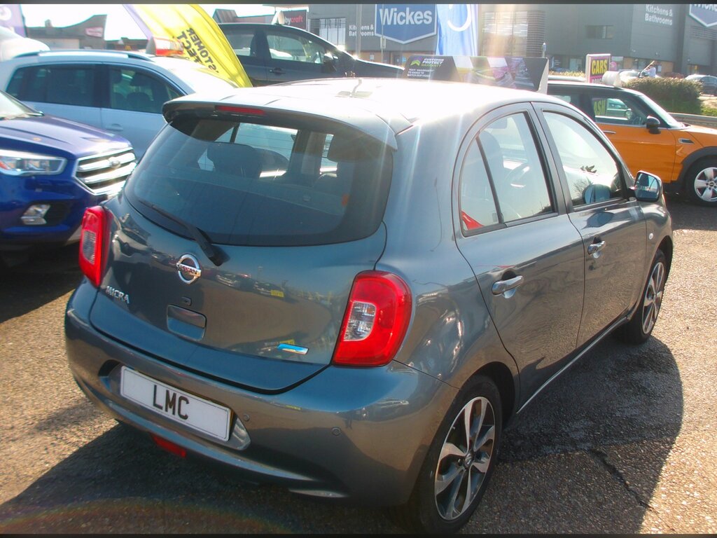Nissan Micra 1.2 Tekna Hatchback GU64AWN Grey #6