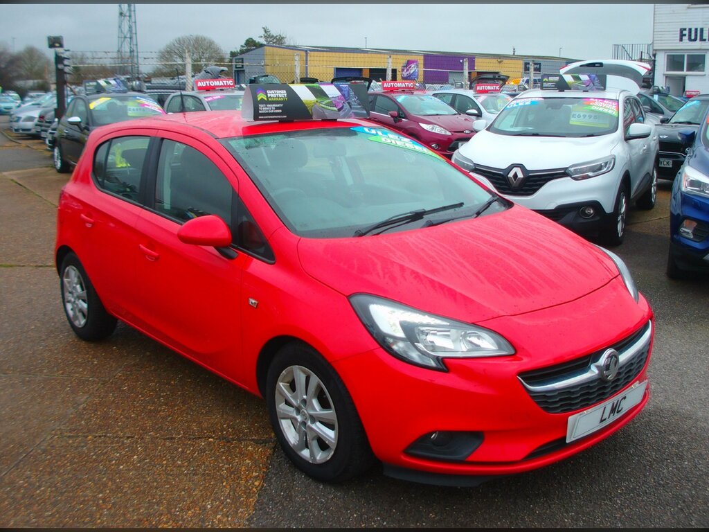 Vauxhall Corsa 1.3 Cdti Ecoflex Design Hatchback Manua Red
