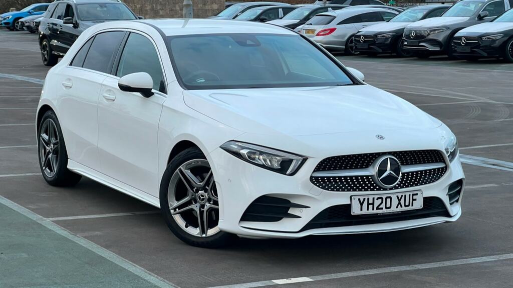 Mercedes-Benz A Class 1 3 A200 Amg Line Executive 7G Dct Euro 6 S S White