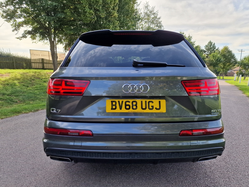 Audi Q7 3 0 Tdi V6 50 S Line Tiptronic Quattro Euro 6 S S BV68UGJ Grey #6