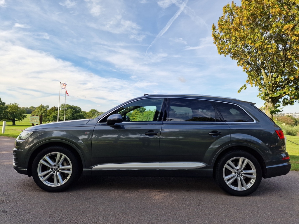 Audi Q7 3 0 Tdi V6 50 S Line Tiptronic Quattro Euro 6 S S BV68UGJ Grey #4