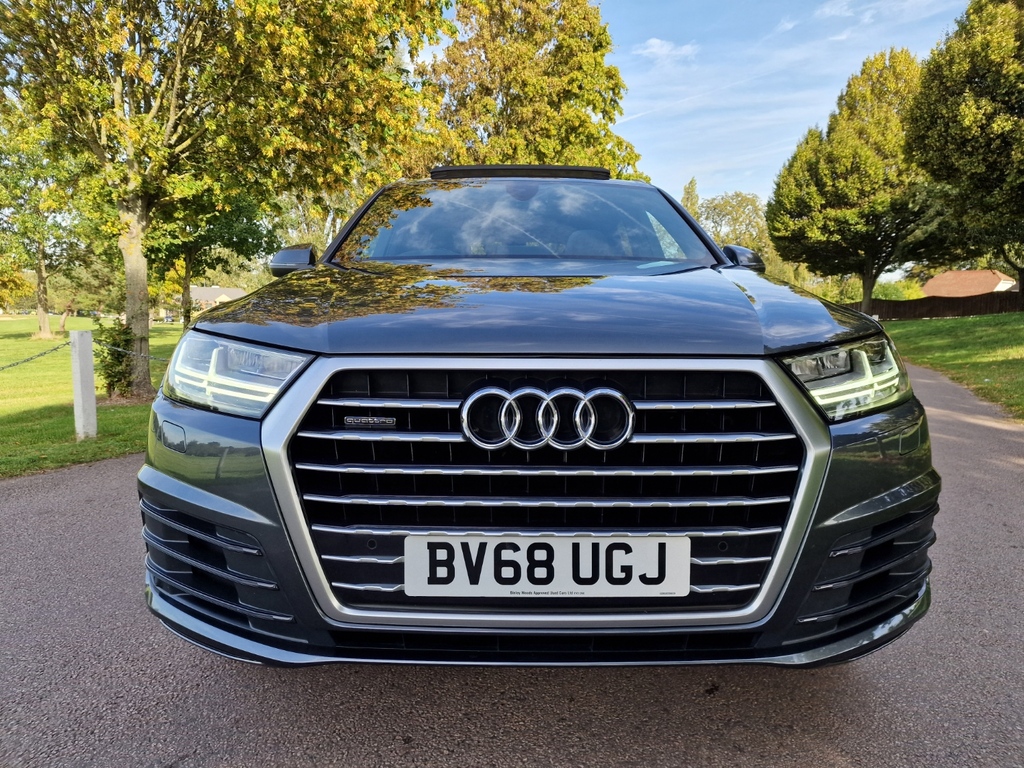 Audi Q7 3 0 Tdi V6 50 S Line Tiptronic Quattro Euro 6 S S BV68UGJ Grey #2