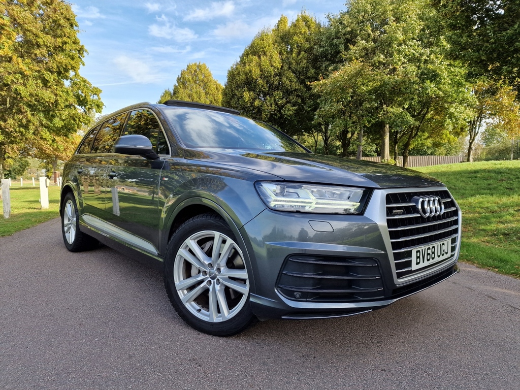 Audi Q7 3 0 Tdi V6 50 S Line Tiptronic Quattro Euro 6 S S Grey