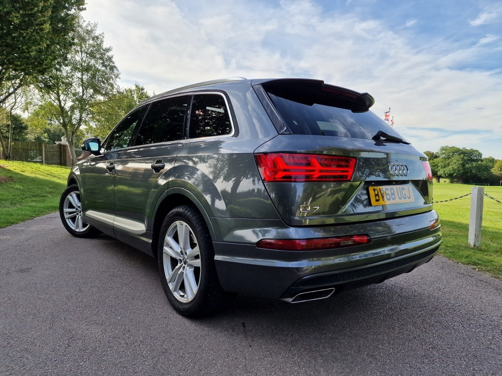 Audi Q7 3 0 Tdi V6 50 S Line Tiptronic Quattro Euro 6 S S BV68UGJ Grey #5