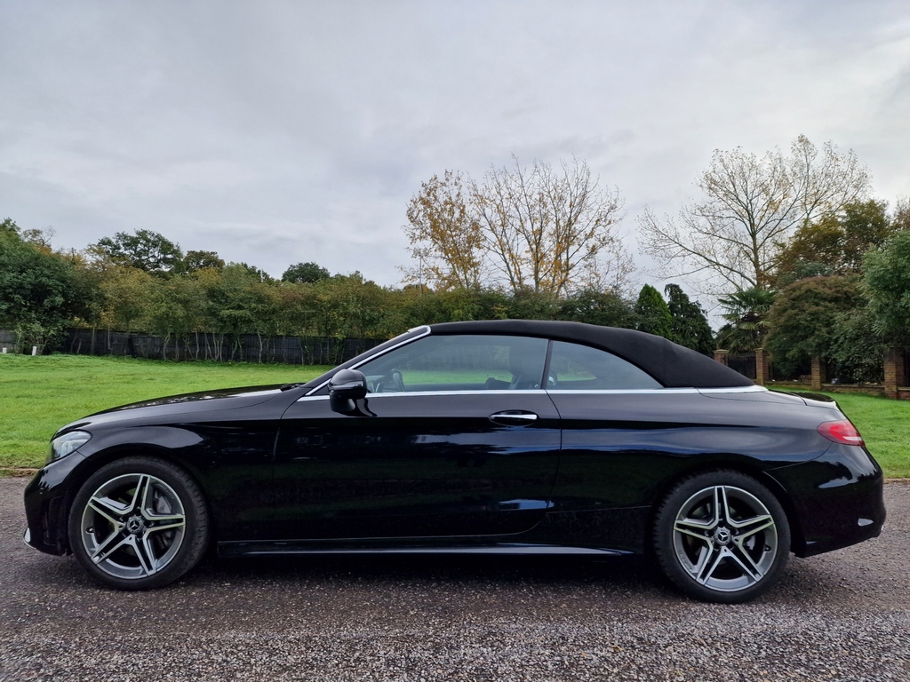 Mercedes-Benz C Class 2 0 C300d Amg Line Premium Plus Cabriolet G Tronic KK19MOA #4