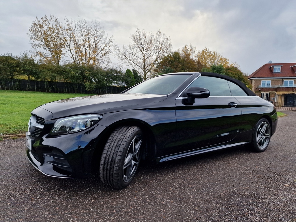 Mercedes-Benz C Class 2 0 C300d Amg Line Premium Plus Cabriolet G Tronic KK19MOA #3