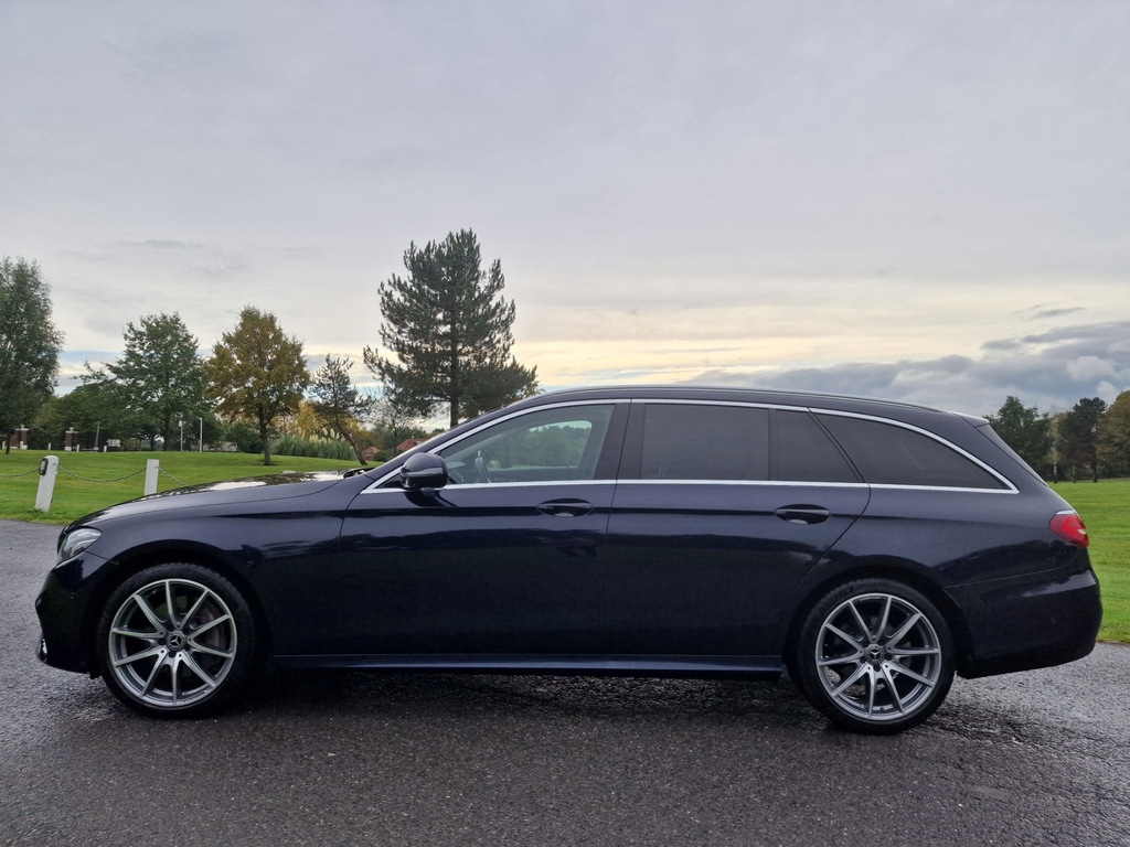 Mercedes-Benz E Class 2 0 E220d Amg Line Edition Premium G Tronic 4Matic SL69HOA Blue #4