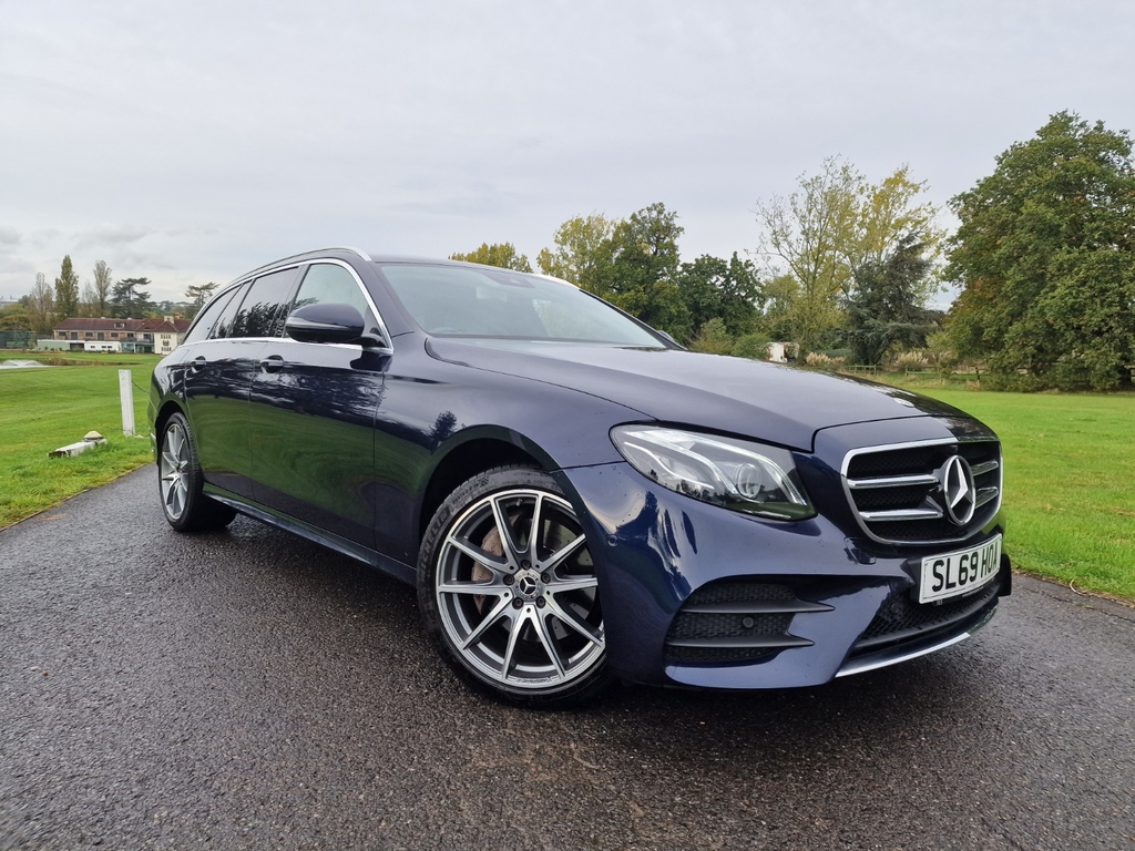 Mercedes-Benz E Class 2 0 E220d Amg Line Edition Premium G Tronic 4Matic Blue
