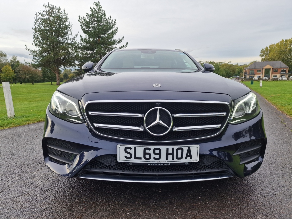 Mercedes-Benz E Class 2 0 E220d Amg Line Edition Premium G Tronic 4Matic SL69HOA Blue #2