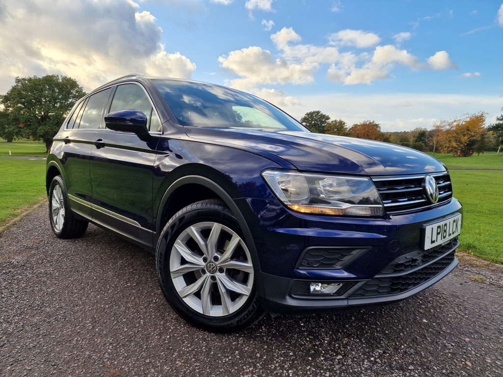 Volkswagen Tiguan 2 0 Tdi Se Navigation Dsg 4Motion Euro 6 S S Blue
