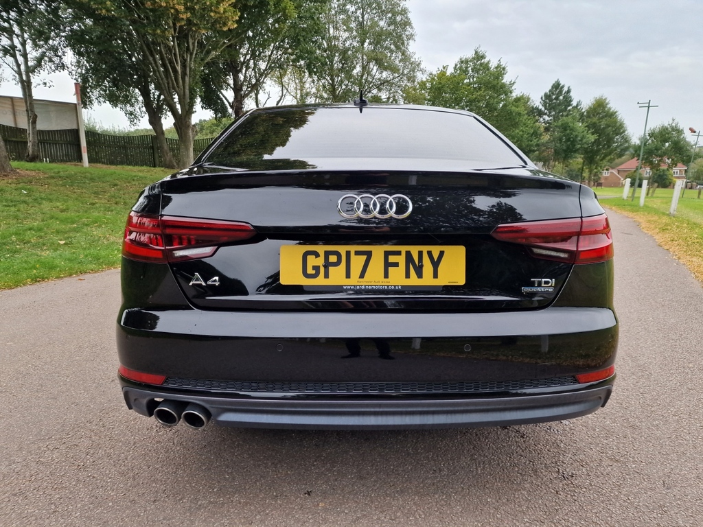 Audi A4 2 0 Tdi S Line S Tronic Quattro Euro 6 S S Black #6