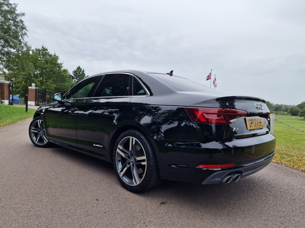 Audi A4 2 0 Tdi S Line S Tronic Quattro Euro 6 S S Black #5