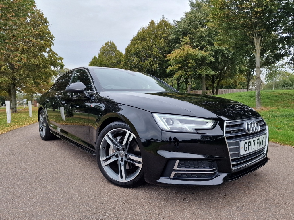 Audi A4 2 0 Tdi S Line S Tronic Quattro Euro 6 S S Black