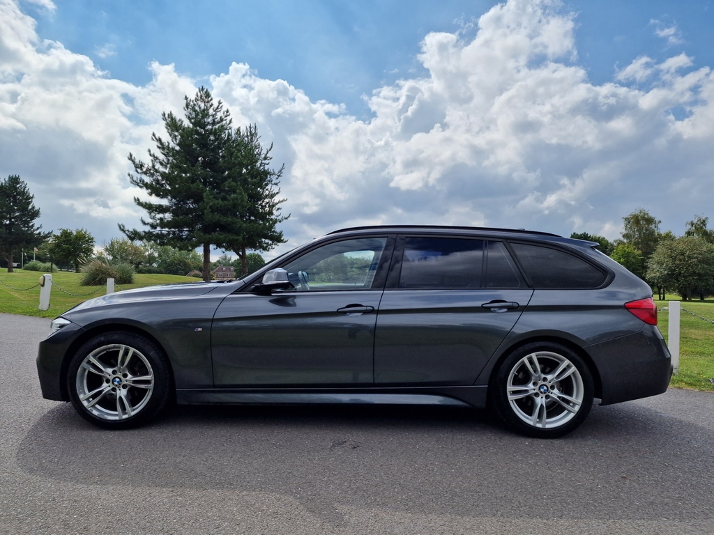 BMW 3 Series 2 0 320I M Sport Touring Euro 6 S S NK65UGN Grey #4