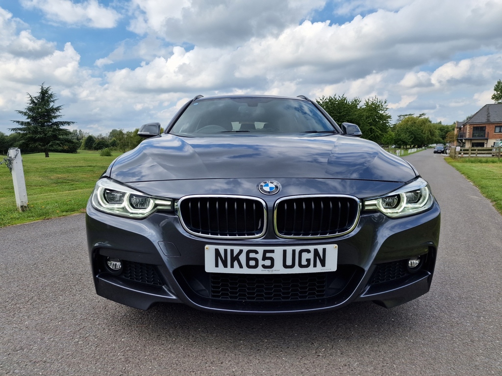 BMW 3 Series 2 0 320I M Sport Touring Euro 6 S S NK65UGN Grey #2