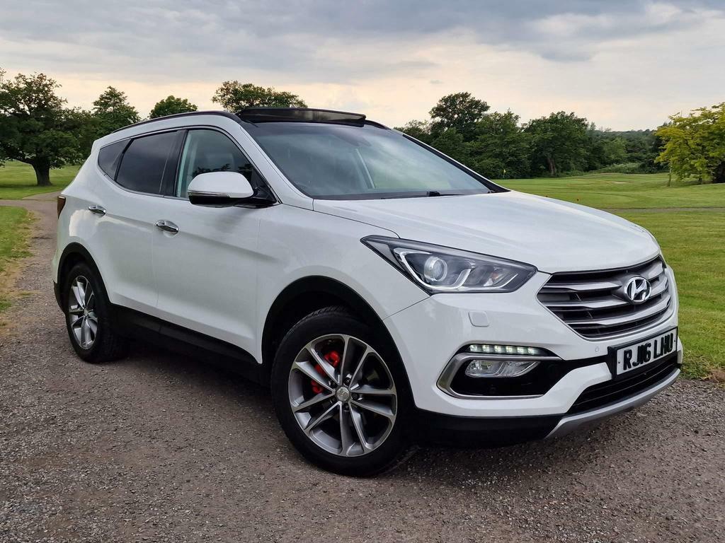 Hyundai Santa Fe 2 2 Crdi Blue Drive Premium Se 4Wd Euro 6 S S White