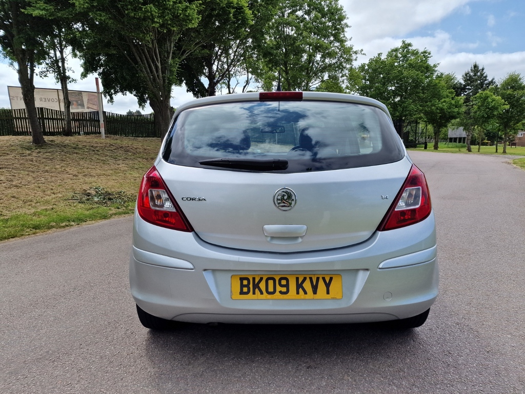 Vauxhall Corsa 1 4I 16V Design A C BK09KVY Silver #6