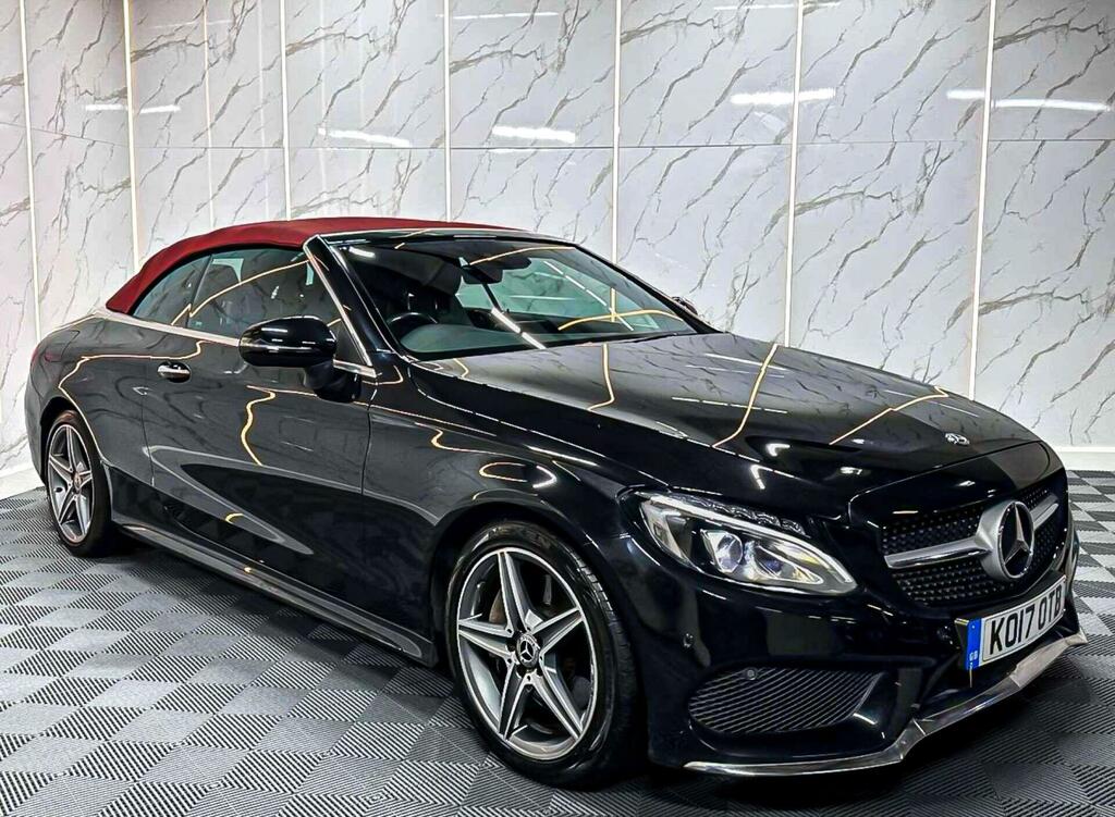 Mercedes-Benz C Class 2.1 C250d Amg Line Premium Plus Cabriolet G-tron Black
