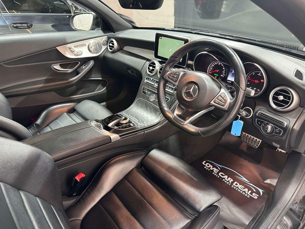 Mercedes-Benz C Class 2.1 C250d Amg Line Premium Plus Cabriolet G-tron KO17OTB Black #3