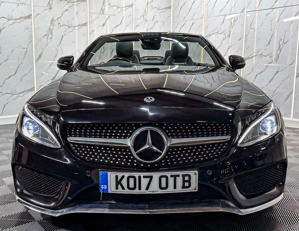 Mercedes-Benz C Class 2.1 C250d Amg Line Premium Plus Cabriolet G-tron KO17OTB Black #5