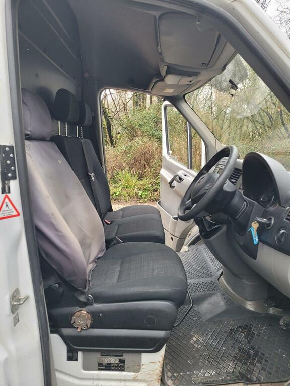 Mercedes-Benz Sprinter Panel Van 2.1 314 Cdi Rwd L2 201767 KU67GVT White #6
