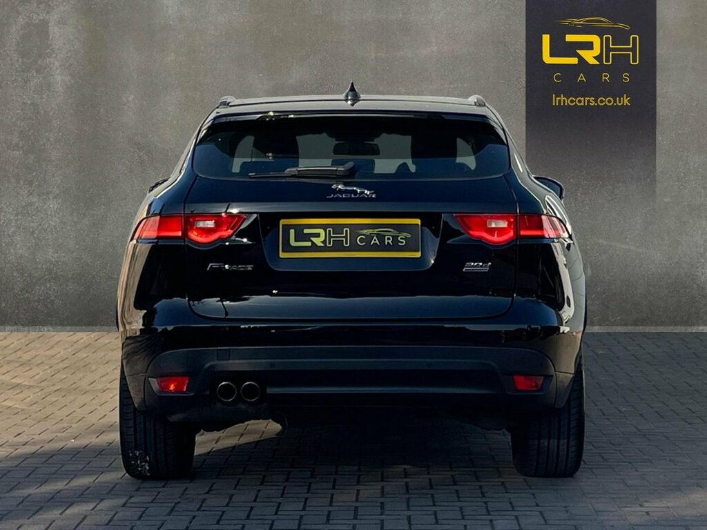 Jaguar F-Pace 2.0 D180 R-sport Awd Euro 6 Ss 20166 LS66PZJ Black #4