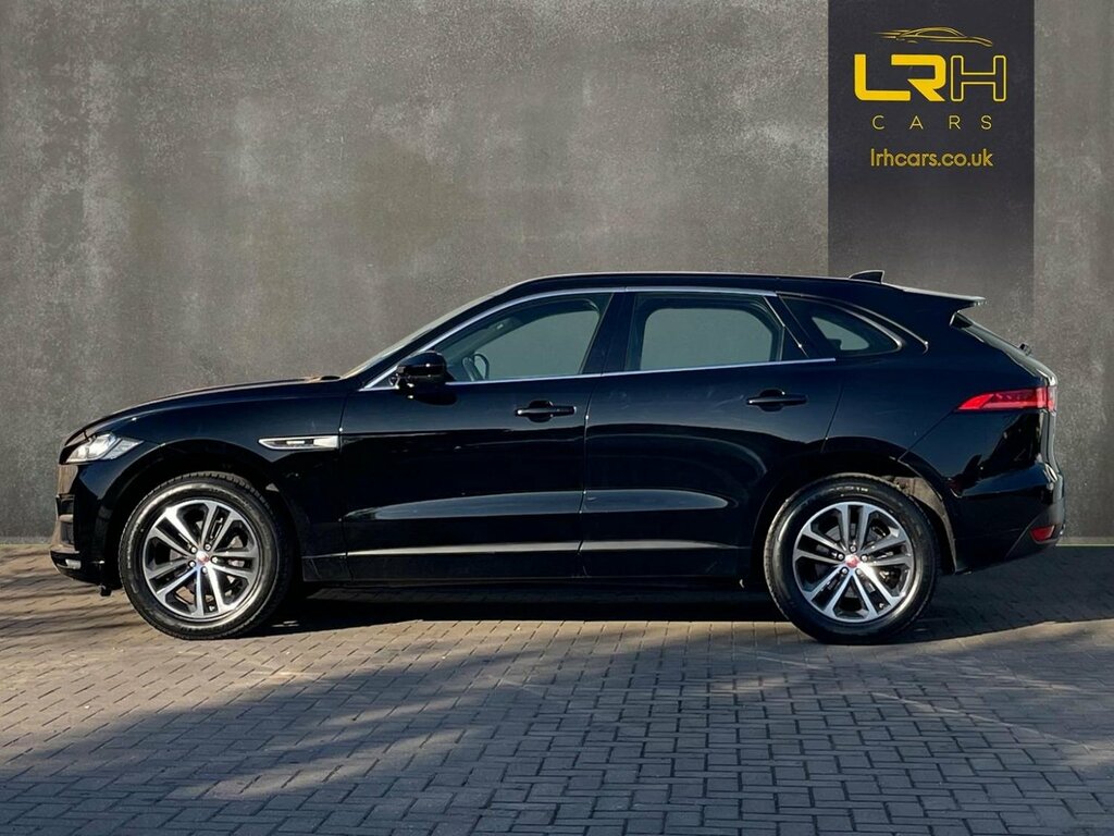 Jaguar F-Pace 2.0 D180 R-sport Awd Euro 6 Ss 20166 LS66PZJ Black #5