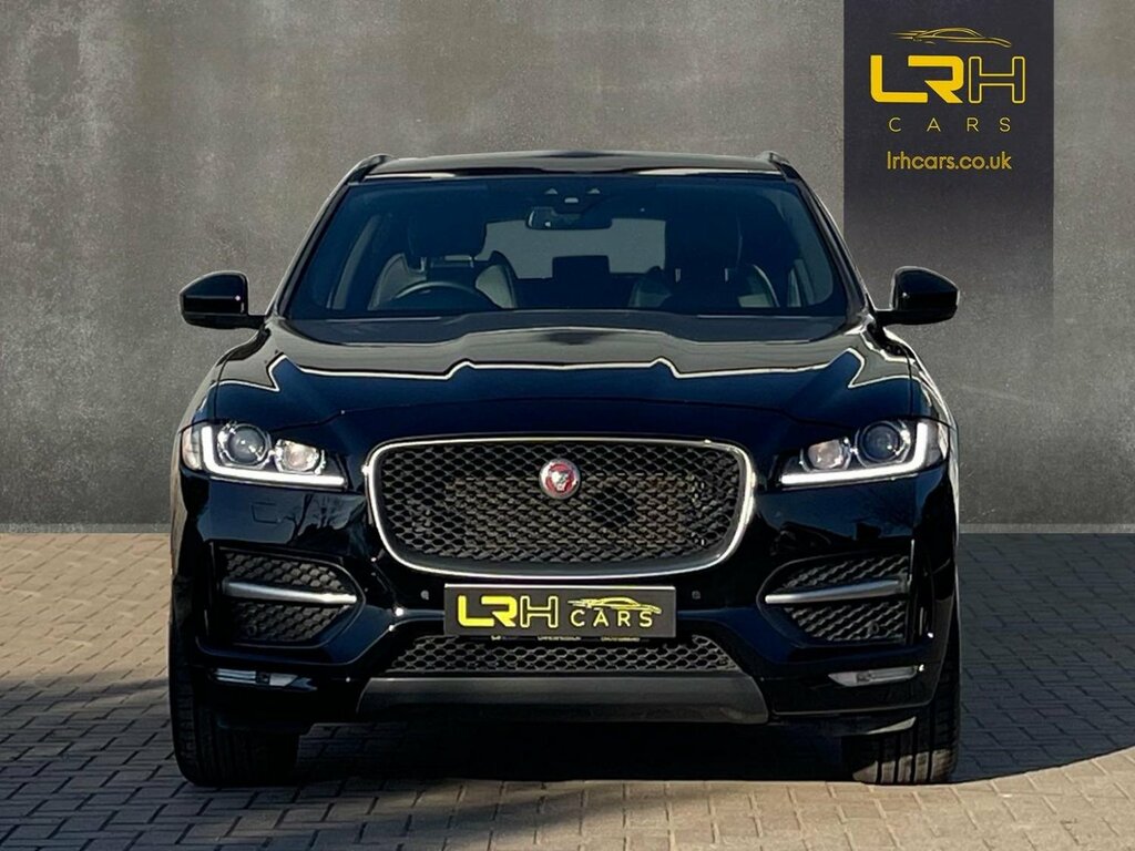 Jaguar F-Pace 2.0 D180 R-sport Awd Euro 6 Ss 20166 LS66PZJ Black #3