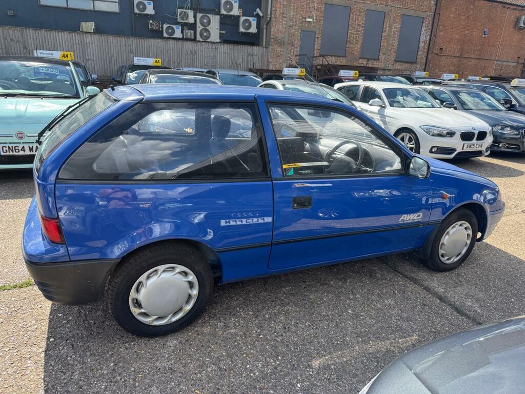 Subaru Justy 1996 P756HAR Blue #6