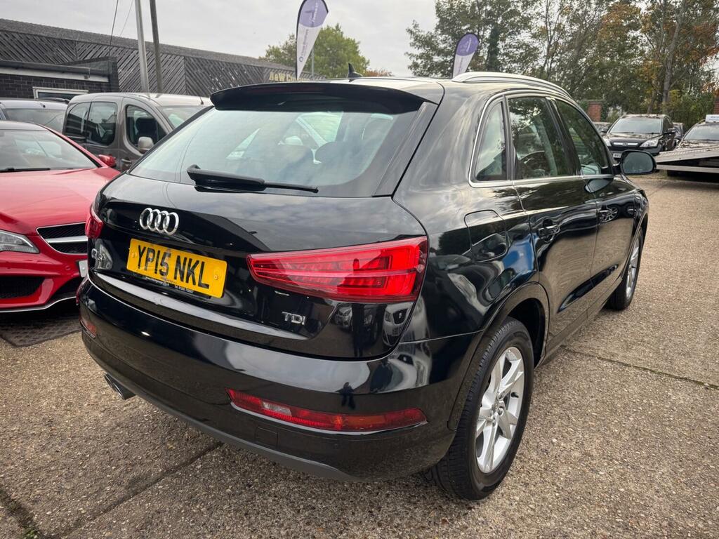 Audi Q3 2.0 Tdi Se 2015 YP15NKL Black #6