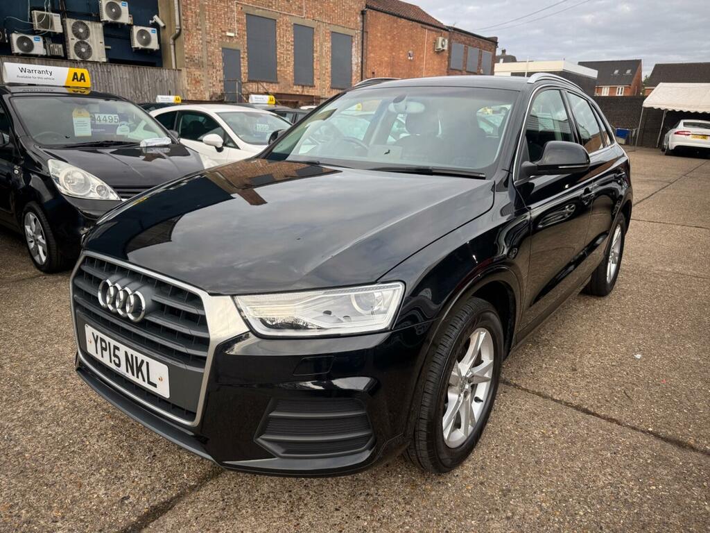 Audi Q3 2.0 Tdi Se 2015 YP15NKL Black #2