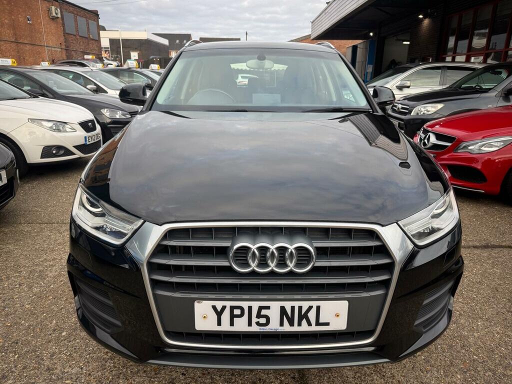 Audi Q3 2.0 Tdi Se 2015 YP15NKL Black #4