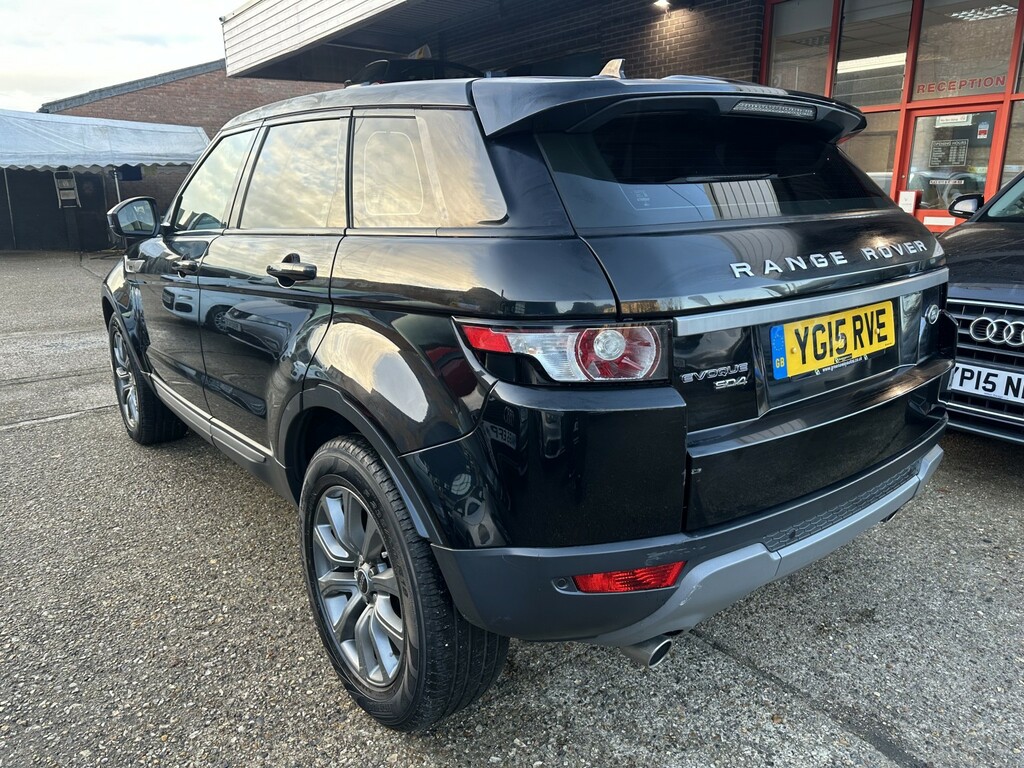 Land Rover Range Rover Evoque 2.2 Sd4 Pure Tech 2015 YG15RVE Black #3