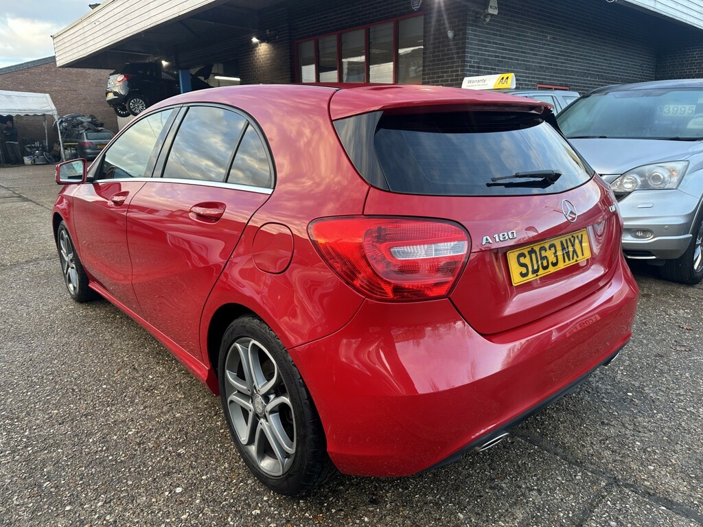 Mercedes-Benz A Class 1.5 A180 Cdi Sport 2013 Red #5