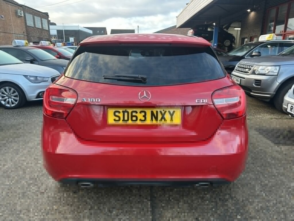 Mercedes-Benz A Class 1.5 A180 Cdi Sport 2013 Red #6