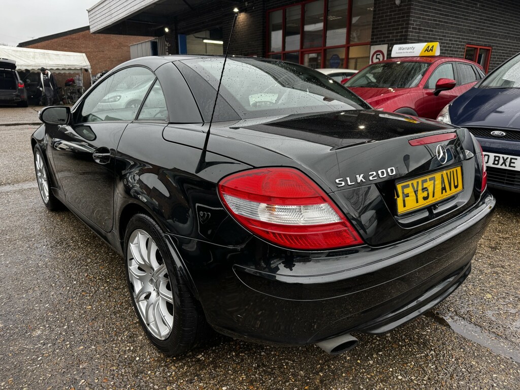 Mercedes-Benz SLK 1.8 Slk200 Kompressor 2007 Black #5
