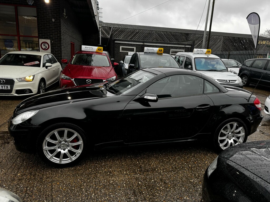 Mercedes-Benz SLK 1.8 Slk200 Kompressor 2007 Black #6