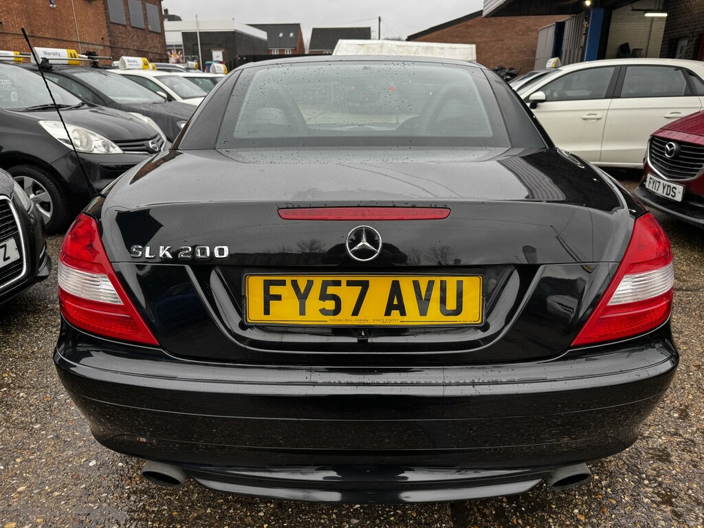 Mercedes-Benz SLK 1.8 Slk200 Kompressor 2007 Black #4