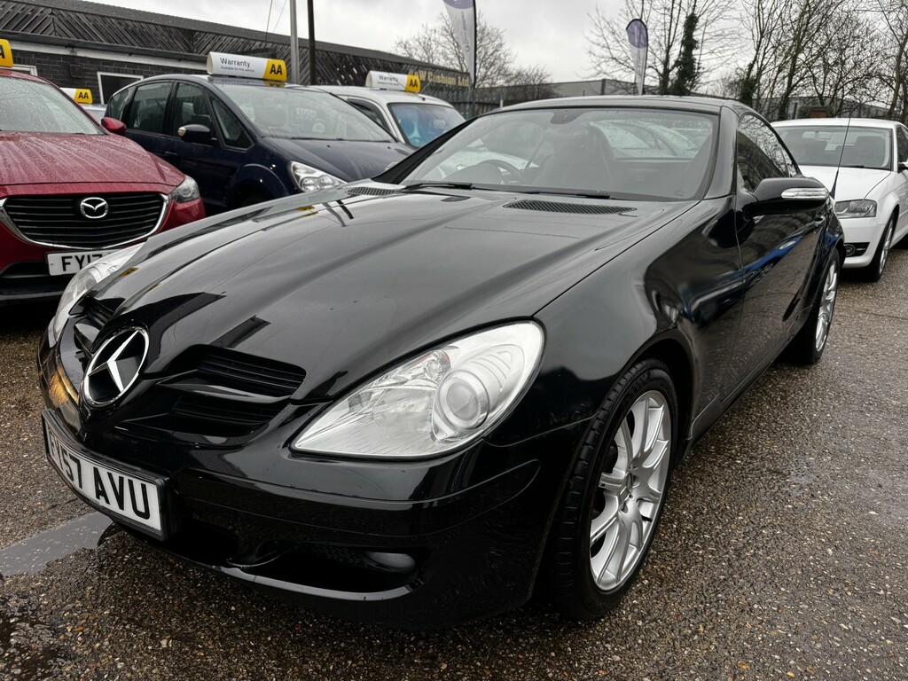 Mercedes-Benz SLK 1.8 Slk200 Kompressor 2007 Black #3