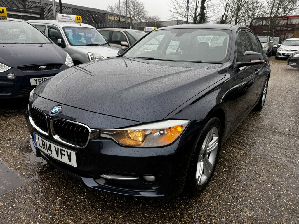 BMW 3 Series 1.6 316I Sport Saloon 2014 Blue #3