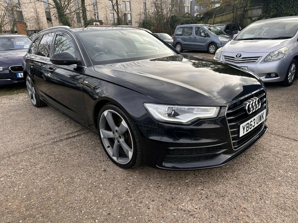 Audi A6 Avant 2.0 Tdi S Line 2013 Black