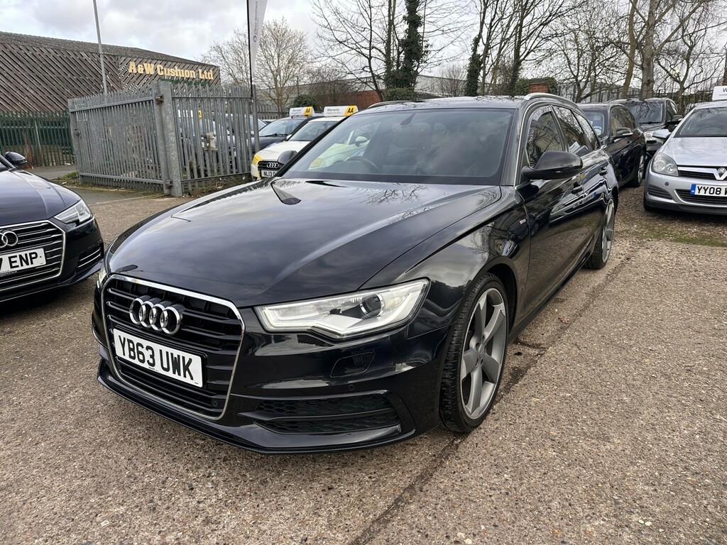 Audi A6 Avant 2.0 Tdi S Line 2013 Black #3