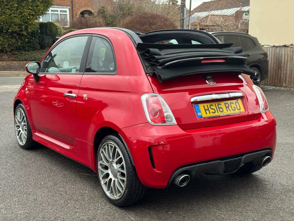 Abarth 595 1.4 T-jet Cabrio Euro 6 140 Ps Red #6