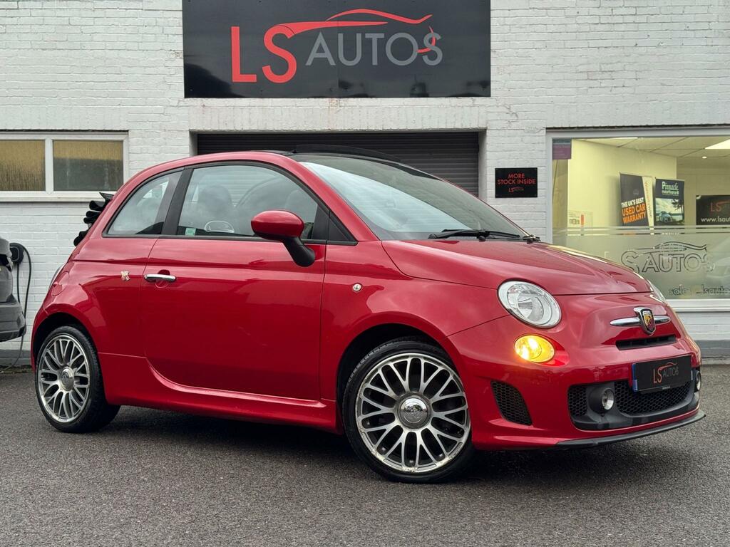 Abarth 595 1.4 T-jet Cabrio Euro 6 140 Ps Red