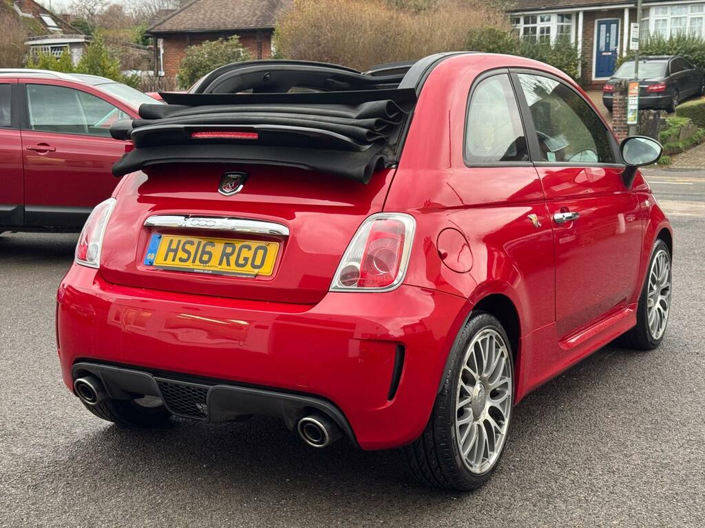 Abarth 595 1.4 T-jet Cabrio Euro 6 140 Ps Red #4