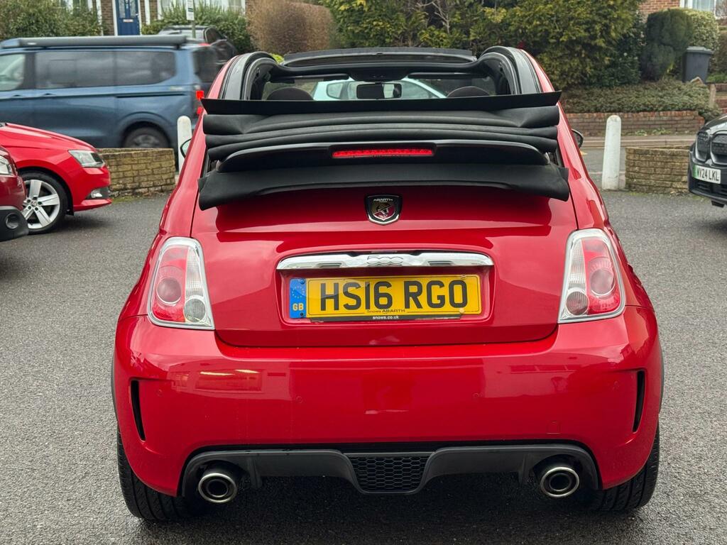 Abarth 595 1.4 T-jet Cabrio Euro 6 140 Ps Red #5