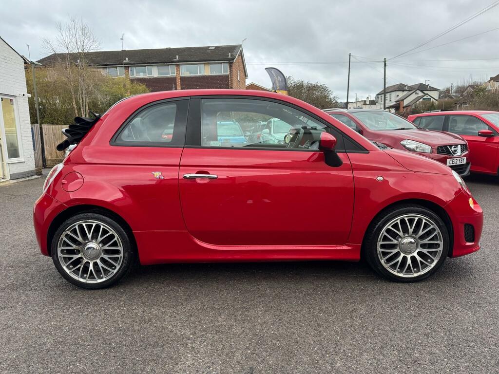 Abarth 595 1.4 T-jet Cabrio Euro 6 140 Ps Red #3