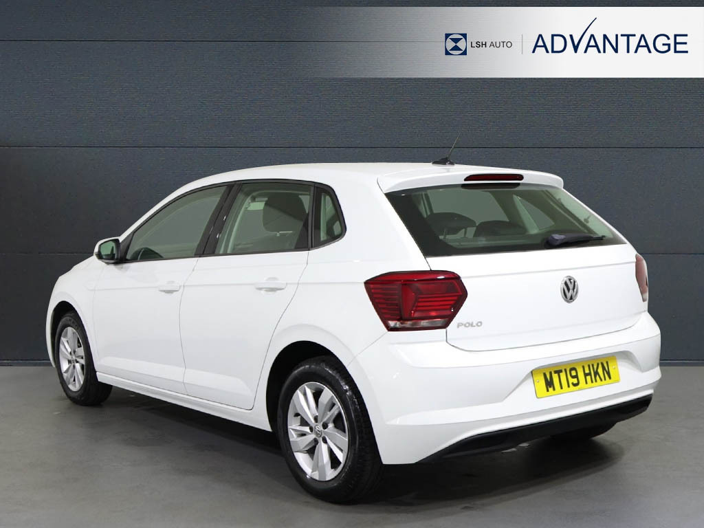 Volkswagen Polo 1.0 Tsi 95 Se Tech Edition MT19HKN White #3